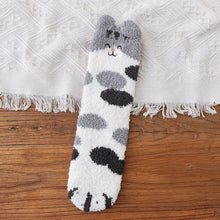 Load image into Gallery viewer, Cat Paw Fuzzy Socks