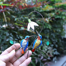 Load image into Gallery viewer, Blue Hummingbird Hanging Decoration