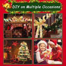 Load image into Gallery viewer, Ribbon Christmas Tree Decoration Lights