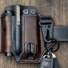 Load image into Gallery viewer, EDC Multi-Tool Belt Loop Leather Sheath