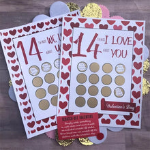 Load image into Gallery viewer, Valentine Scratch Off Print