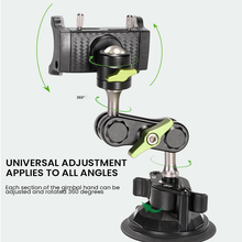 Load image into Gallery viewer, Car Suction Cup HolderUniversal Ball Head Arm for Phone