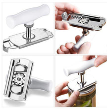 Load image into Gallery viewer, Size Adjustable Stainless Steel Can Opener Bottle Tin Cap