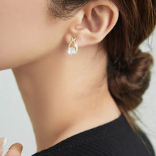 Load image into Gallery viewer, Mermaid Tall Stud Earrings