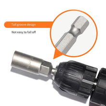 Load image into Gallery viewer, Extra Deep Hex Bit Socket Bolt Nut Driver Bit Set