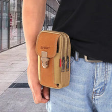 Load image into Gallery viewer, Men's Mobile Phone Sports Bag