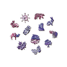 Load image into Gallery viewer, Yin Yang-Mixed Colors Tai Chi Mandala Wooden Puzzle