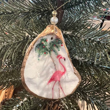 Load image into Gallery viewer, Oyster Shell Art Ornament | Christmas gift
