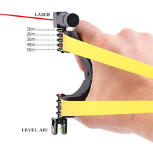 Load image into Gallery viewer, Laser Aiming Slingshot