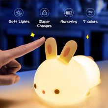 Load image into Gallery viewer, Rabbit Silicone Night Light