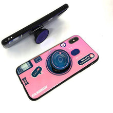 Load image into Gallery viewer, Luxury 3D Camera Blue Ray Phone Cover For IPhone