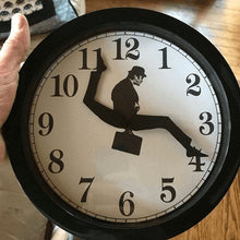 Load image into Gallery viewer, Ministry of Silly Walks Clock