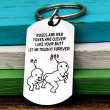 Load image into Gallery viewer, Valentine's Day Spoof Keychain