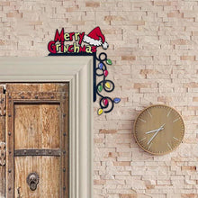 Load image into Gallery viewer, Christmas Grinch Decorative Door Frame