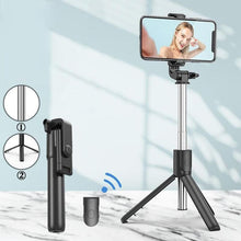 Load image into Gallery viewer, Bluetooth Remote Selfie Stick Tripod