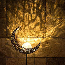 Load image into Gallery viewer, Solar Powered Moon Light