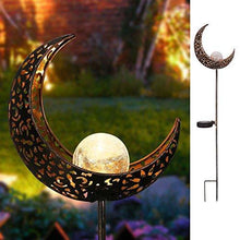 Load image into Gallery viewer, Solar Powered Moon Light