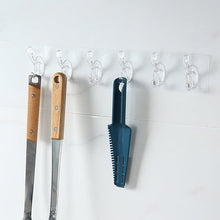 Load image into Gallery viewer, 6 Hooks Multifunctional Self Adhesive Hooks No Drill Wall Transparent Hanger