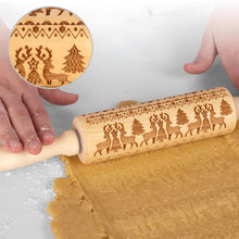 Load image into Gallery viewer, 🍪Christmas Wooden Rolling Pins