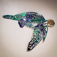 Load image into Gallery viewer, Metal Marine Animal Ornaments
