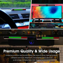 Load image into Gallery viewer, LED Sound Control Pickup Rhythm Lights