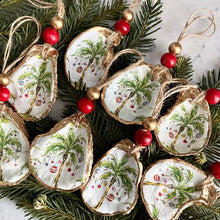 Load image into Gallery viewer, Oyster Shell Art Ornament | Christmas gift
