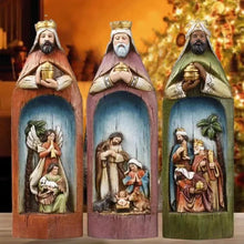 Load image into Gallery viewer, Three Wise Men Nativity Set