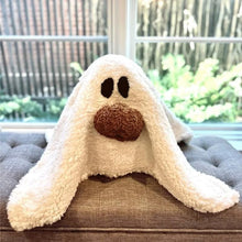 Load image into Gallery viewer, 👻Ghost with Pumpkin🎃 Pillow Halloween
