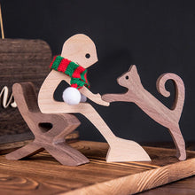 Load image into Gallery viewer, Pet Lover - Wood Sculpture Table Ornaments