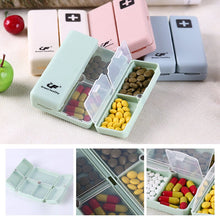 Load image into Gallery viewer, Portable Magnetic Pill Box With 7 Compartments