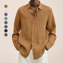 Load image into Gallery viewer, Men's Linen Regular-Fit Shirt