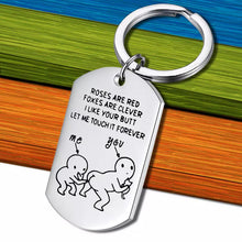 Load image into Gallery viewer, Valentine's Day Spoof Keychain