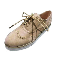 Load image into Gallery viewer, Women's flat suede casual shoes round toe