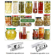 Load image into Gallery viewer, Size Adjustable Stainless Steel Can Opener Bottle Tin Cap
