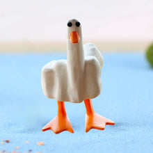 Load image into Gallery viewer, Middle Finger Duck Resin Ornament