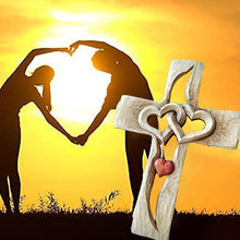 Load image into Gallery viewer, 💞Cross - Intertwined Hearts