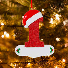 Load image into Gallery viewer, Personalized Christmas 24 Letter Ornaments