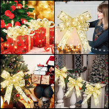 Load image into Gallery viewer, Ribbon Christmas Tree Decoration Lights