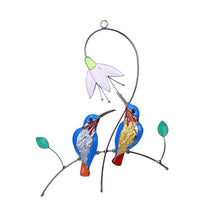 Load image into Gallery viewer, Blue Hummingbird Hanging Decoration