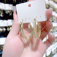 Load image into Gallery viewer, Withinhand Fashion Oval Earrings