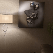 Load image into Gallery viewer, Love Heart Art Wall Painting