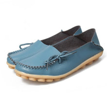 Load image into Gallery viewer, Women's Leather Loafers Moccasins