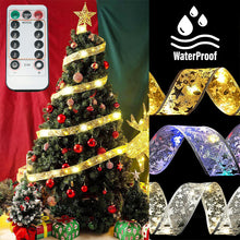 Load image into Gallery viewer, Ribbon Christmas Tree Decoration Lights