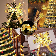 Load image into Gallery viewer, Ribbon Christmas Tree Decoration Lights