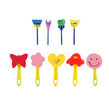 Load image into Gallery viewer, Children's Sponge Painting Tool Set