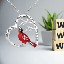 Load image into Gallery viewer, Sank®Cardinal Heart Pendant Necklace