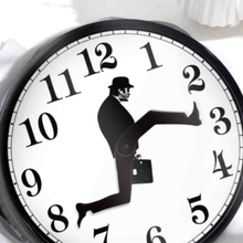 Load image into Gallery viewer, Ministry of Silly Walks Clock