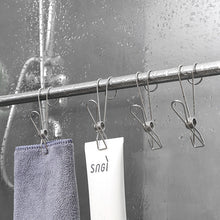 Load image into Gallery viewer, Stainless Steel Clothes Pins Hook Clip