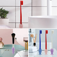 Load image into Gallery viewer, Standing Tooth Brush Cover Cap Stand