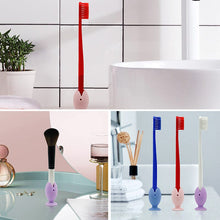 Load image into Gallery viewer, Standing Tooth Brush Cover Cap Stand